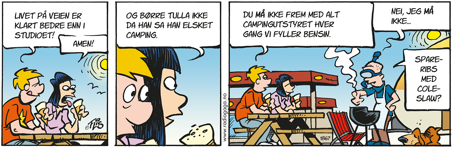 Dagens Radio Gaga stripe
